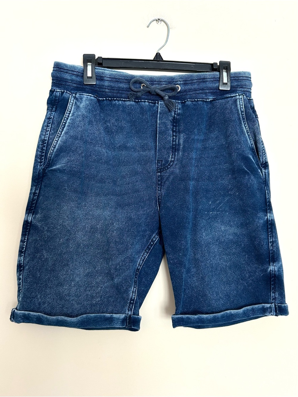 Divided by H&M Men's Indigo Drawstring Denim Shorts